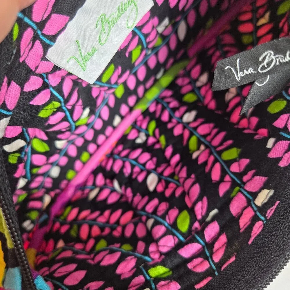 Vera Bradley Frannie Crossbody Bag In Va Va Blooms Pattern Adjustable Strap